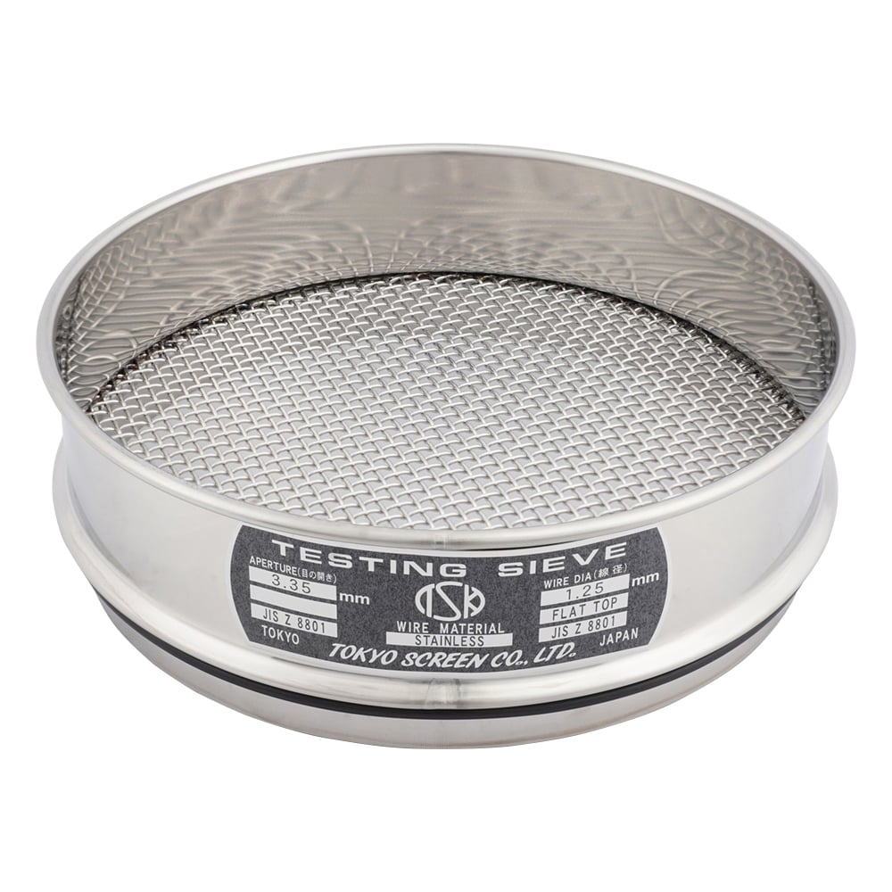 SUS試験用ふるい φ200×45 目開き3.35mm