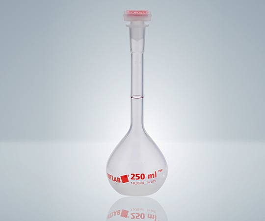 VITLAB5-5684-01ＥＭユーロＰＭＰメスフラスコＰＰ栓付き（クラスB）25mL【1個】(as1-5-5684-01)