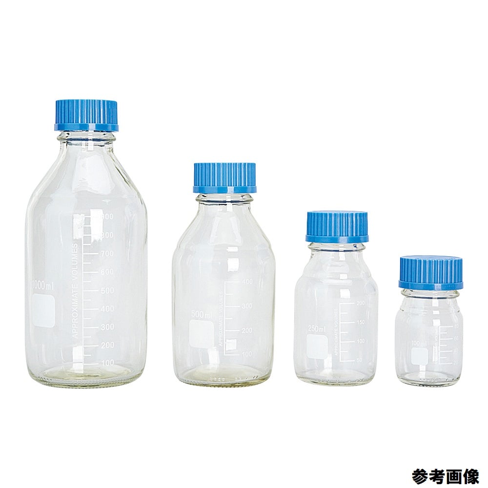 Screw Cap Reagent Bottle (Brown) 100 mL and others AS ONE Corporation ...