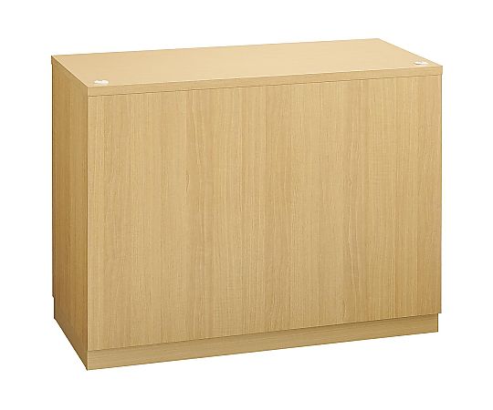 54-0127-25 レジカウンター 平台タイプ 幅120cm エクリュ 3分割タイプ