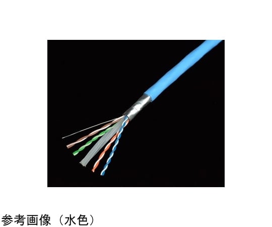 54-0189-89 Cat.6AF/UTP 4P屋内ケーブル RD 300m/D箱 4P NSGDT6-10G-S