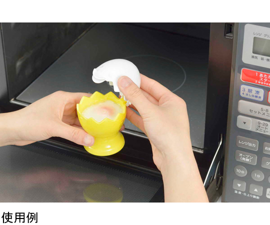 半熟たまご調理器 電子レンジ対応 レジたまちゃん 35284 - as kitchen
