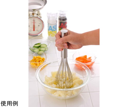 泡立て器 ママクック ステンレス製 食洗機対応 日本製 44013 - as