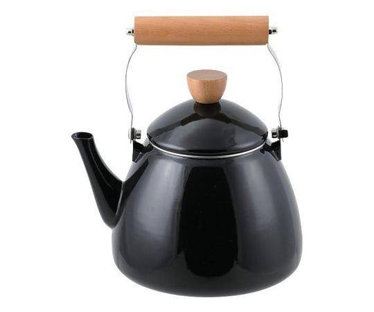 ケトル 2.5L IH対応 ホーロー製 プレサージュ やかん ブラック HB-5226