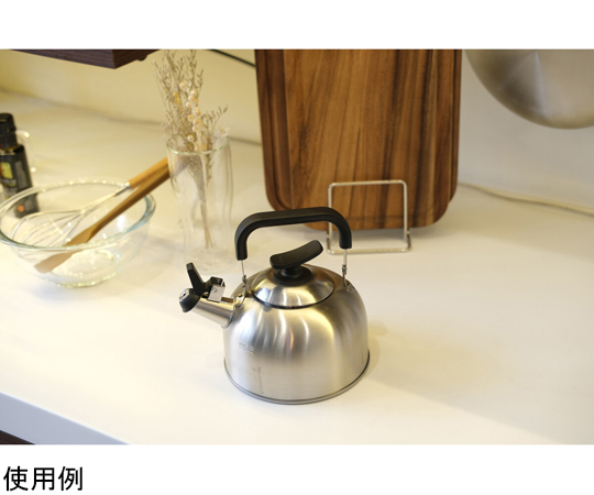 キラページ☆ハンドメイド　レンジ　8点 笛吹きケトル 1.6L チーノ ステンレス製 HB-6584 - as kitchen（アズ