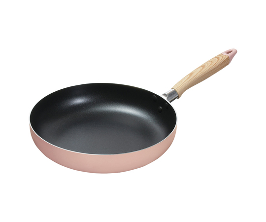 フライパン 28cm IH対応 フッ素加工 ナチュラルクックピュア ピンク HB