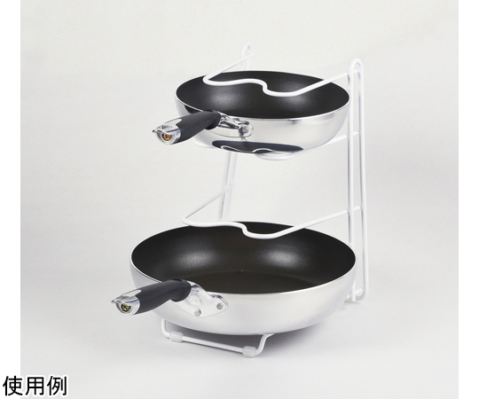 キッチンメイト フライパンラック 3段 HC-0032 - as kitchen（アズ
