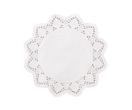 ミニレースペーパー クラフト約6cm #A 50枚 レースペーパー 14cm ラフィネ 1セット（18枚入） D-6168 - as kitchen