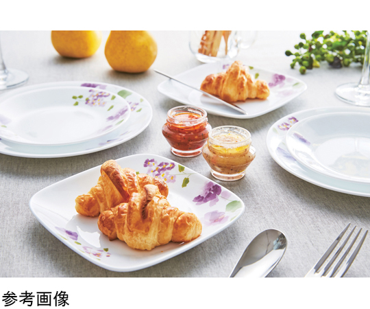 プレート 16.5cm スクエア コレール CORELLE バイオレットミスト CP
