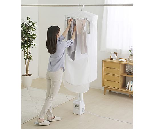 【中古美品】カラリエツインノズル+衣類乾燥袋　セット 288387 ふとん乾燥機 ツインノズル ハイパワー 衣類乾燥袋セット