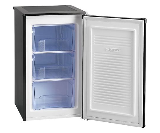 517147 前開き式冷凍庫 60LIUSD-6B-B ブラック IUSD-6B-B - as kitchen