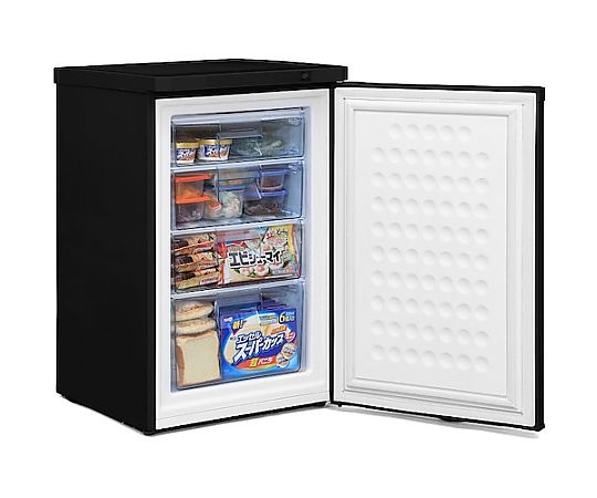 517153 前開き式冷凍庫 85LIUSDー9B-B ブラック IUSD-9B-B - as