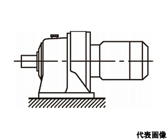 サイクロ減速機 6000シリーズ インバータモータ直結形(横形・脚付)