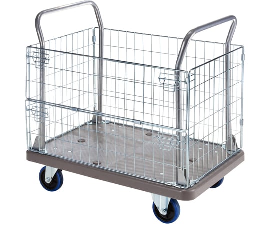 54-1390-59 かご付き台車 CART-FA13GY 【AXEL】 アズワン