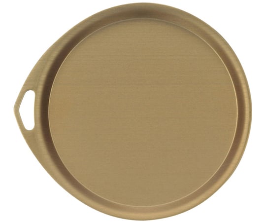 トレー 13cm サークル トリートレイ アルミニウム ゴールド 1141030