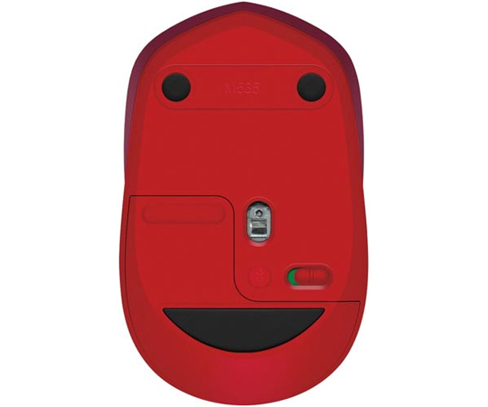 Bluetoothレーザーマウス レッド