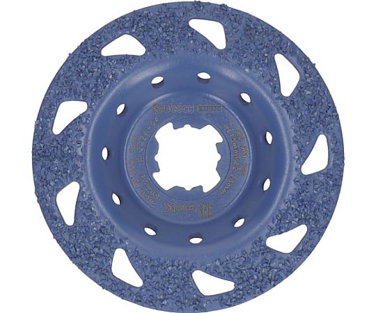 X-LOCK超硬カップホイール 115mm ベント 中目