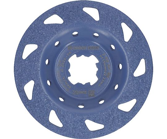 X-LOCK超硬カップホイール 115mm ベント 細目