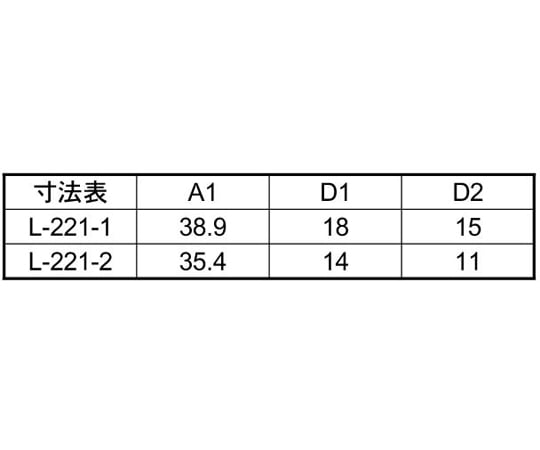L-221-*-KA 1062212102 鉄(または標準)生地(または標準)1箱(1本入)