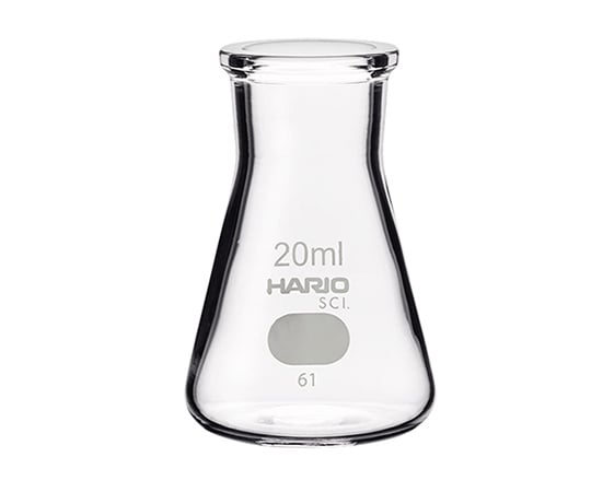 柴田科学6-017-10三角フラスコ20mL【1個】(as1-6-017-10)