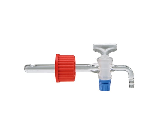 柴田科学6-184-01ねじ口デシケーター用コック【1個】(as1-6-184-01)