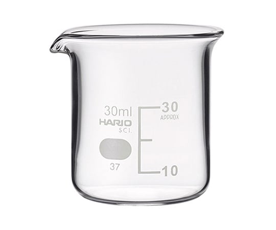 柴田科学6-214-01ビーカー（目安目盛付き）３０mL【1個】(as1-6-214-01)