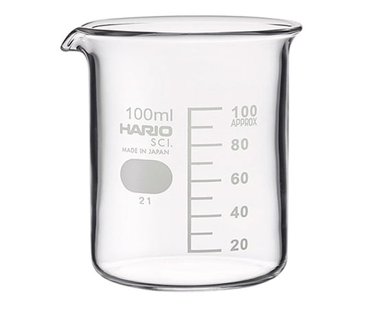 柴田科学6-214-03ビーカー(目安目盛付き)100mL【1個】(as1-6-214-03)