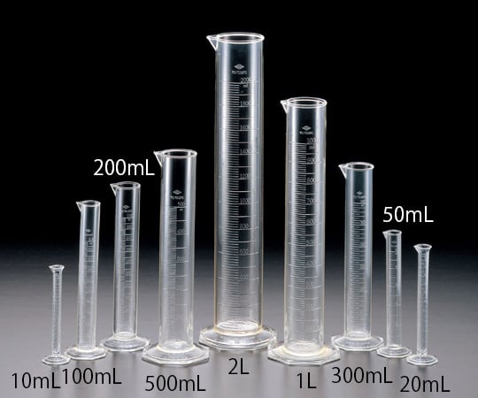 6-236-02 TPX(R)メスシリンダー ポリメチルペンテン 20mL