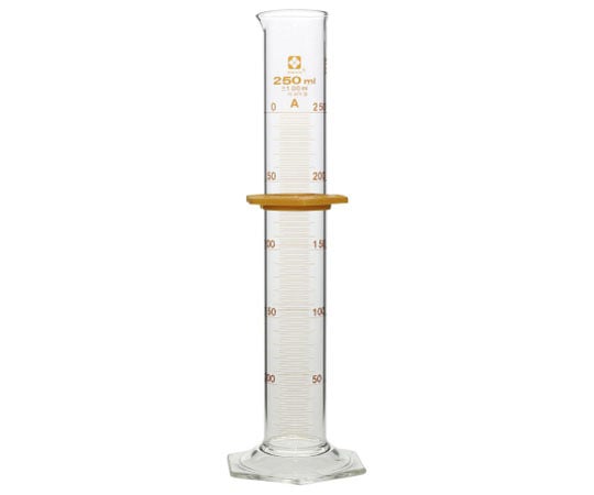 【校正対応】柴田科学6-237-08メスシリンダースーパーグレード250mL【1個】(as1-6-237-08)