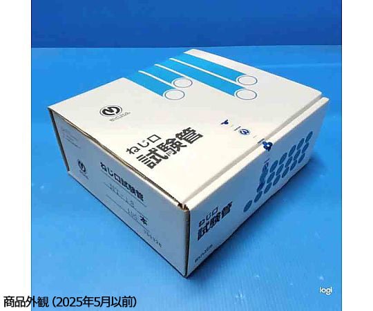 6-297-04 ねじ口試験管 φ18×75×φ10.0mm 9mL 1箱（100本入） NT
