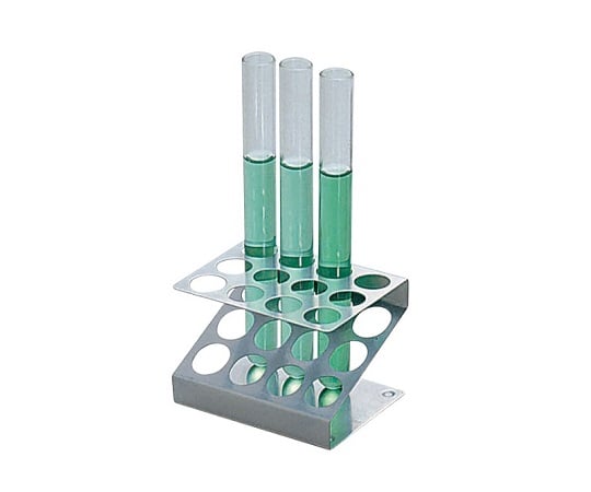 アズワン6-309-02試験管立台Ｚ型２型１６ｍｍφ×１２本ＳＵＳ３０４【1個】(as1-6-309-02)