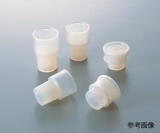 6-351-09Ｗキャップ（シリコン製）Ｗ－２４１０個入【1箱(10個入)】(as1-6-351-09)