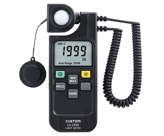 カスタム6-4047-21-20　デジタル照度計　校正証明書付 LX-2500