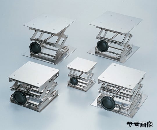 6-448-04ラボラトリージャッキ１５０Ｘ１８０ノブ式【1台】(as1-6-448-04)