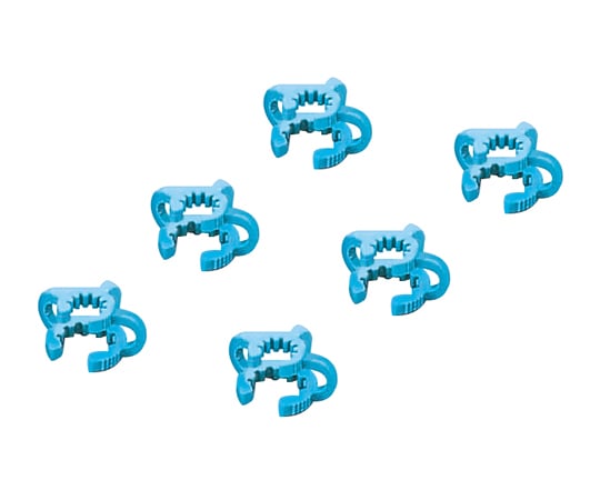 6-510-01ケッククリップ・テーパージョイント用ミントグリーン適合スリ部上径：10mm【1袋(10個入)】(as1-6-510-01)