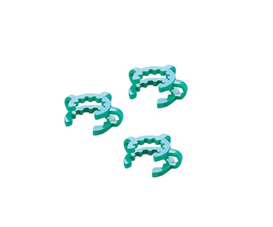 6-510-05ケッククリップ・テーパージョイント用グリーン適合スリ部上径：24mm【1袋(10個入)】(as1-6-510-05)