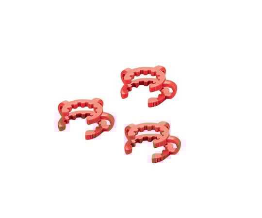 6-510-06ケッククリップ・テーパージョイント用レッド適合スリ部上径：29mm【1袋(10個入)】(as1-6-510-06)