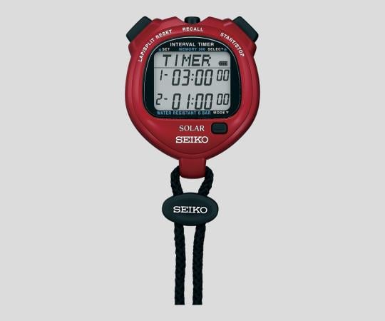 セイコー6-5347-21デジタルストップウォッチ（ソーラー充電型）SVAJ103【1台】(as1-6-5347-21)