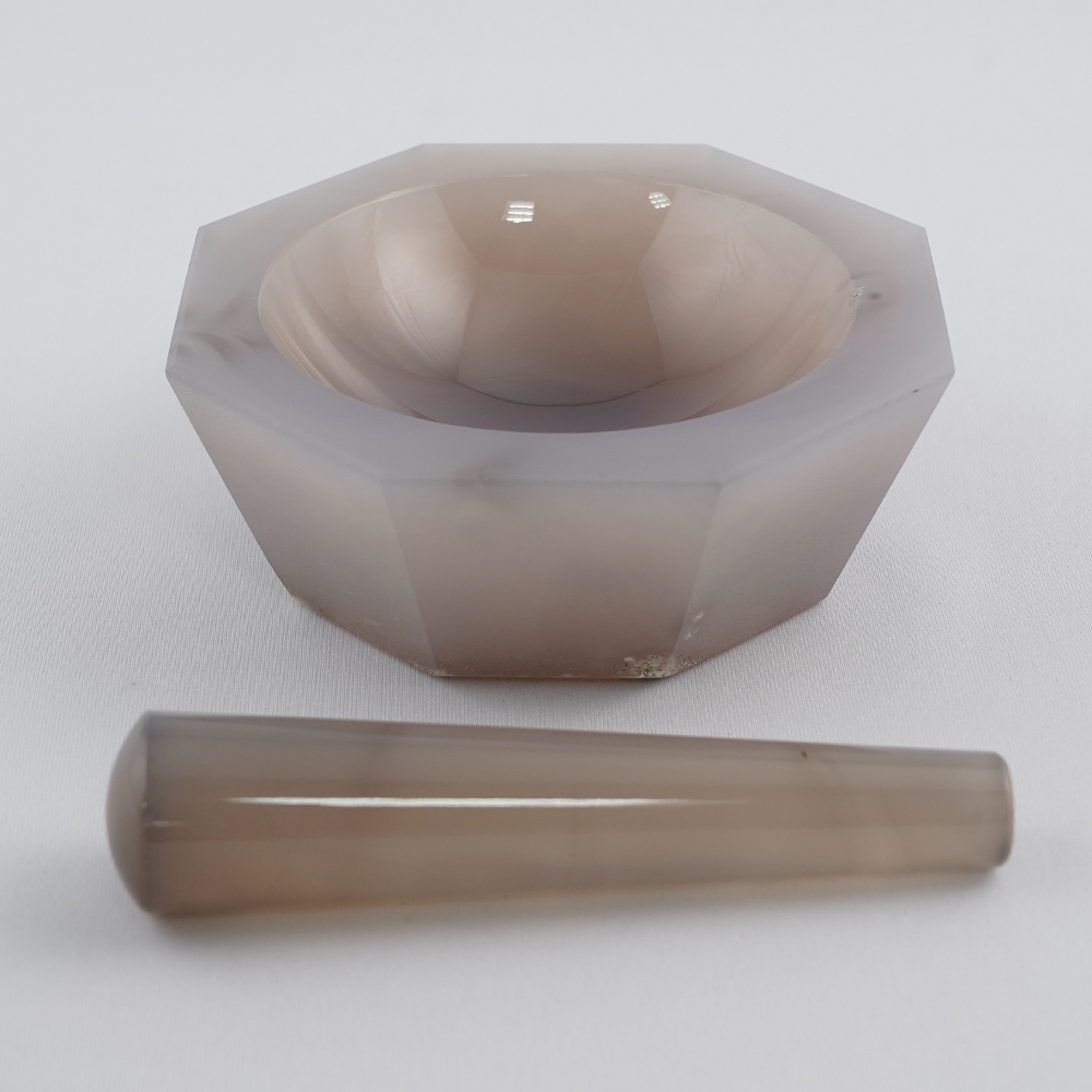 アズワン メノー乳鉢（浅型）φ70×φ90×23mm 乳棒付き (1個) 取り寄せ商品 研究、開発用