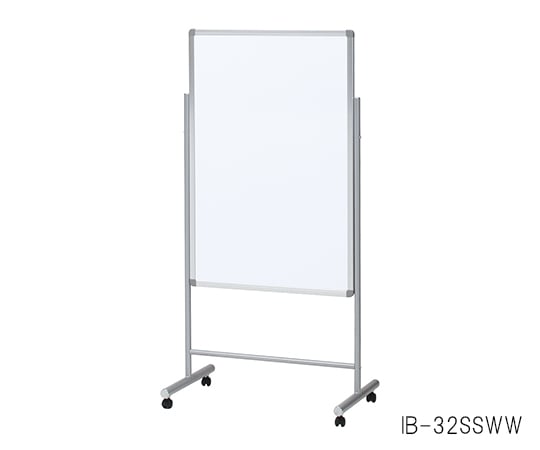 6-5658-13ホワイトボード（ホワイトボードスタンド付き／６４４×４００×１１００｜１４００ｍｍ）【1式】(as1-6-5658-13)