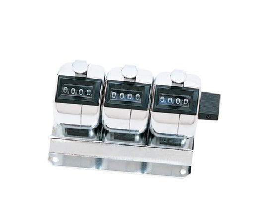 カスタム6-5663-03数取器3連式・卓上タイプH-102M-3【1個】(as1-6-5663-03)