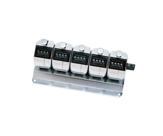 カスタム6-5663-04数取器5連式・卓上タイプH-102M-5【1個】(as1-6-5663-04)