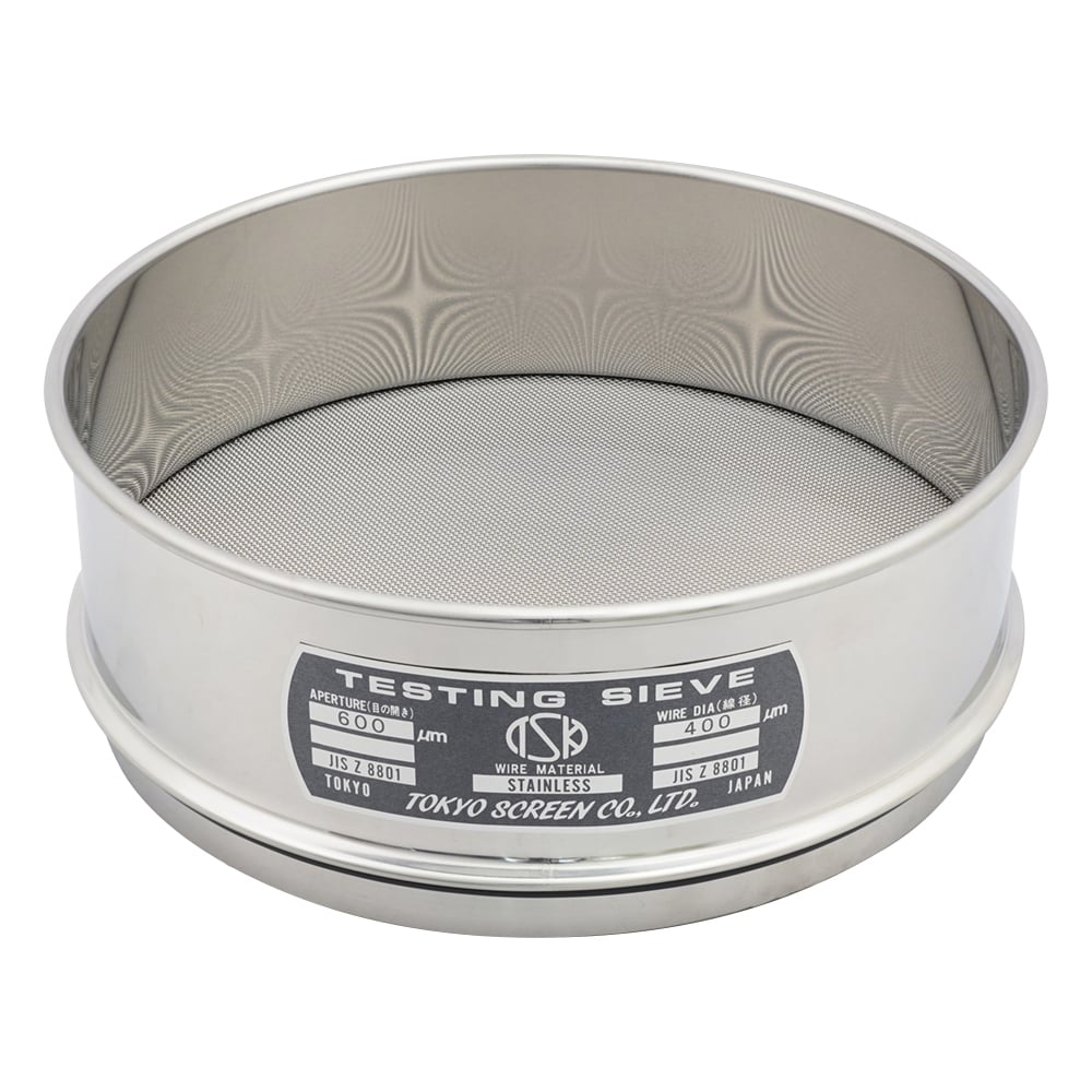 SUS試験用ふるい φ200×60 目開き600μm