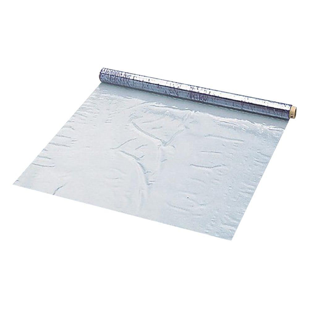 ビニールフィルムシート 0.3mm厚 長さ19m (6-607-03-19) 糸入り透明ビニールシート（ロール）制電防炎0.3mm厚×2030mm×50m