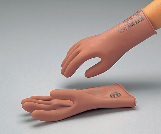 6-6442-02低圧用ゴム手袋ＹＳ－１０２－１大【1双】(as1-6-6442-02)