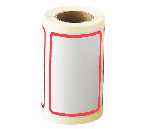 アズワン6-701-03ボーダーラベル50×70mm赤100枚入【1巻(100枚入)】(as1-6-701-03)