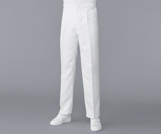 無塵衣AS304A（男性用パンツ） ホワイト 4L
