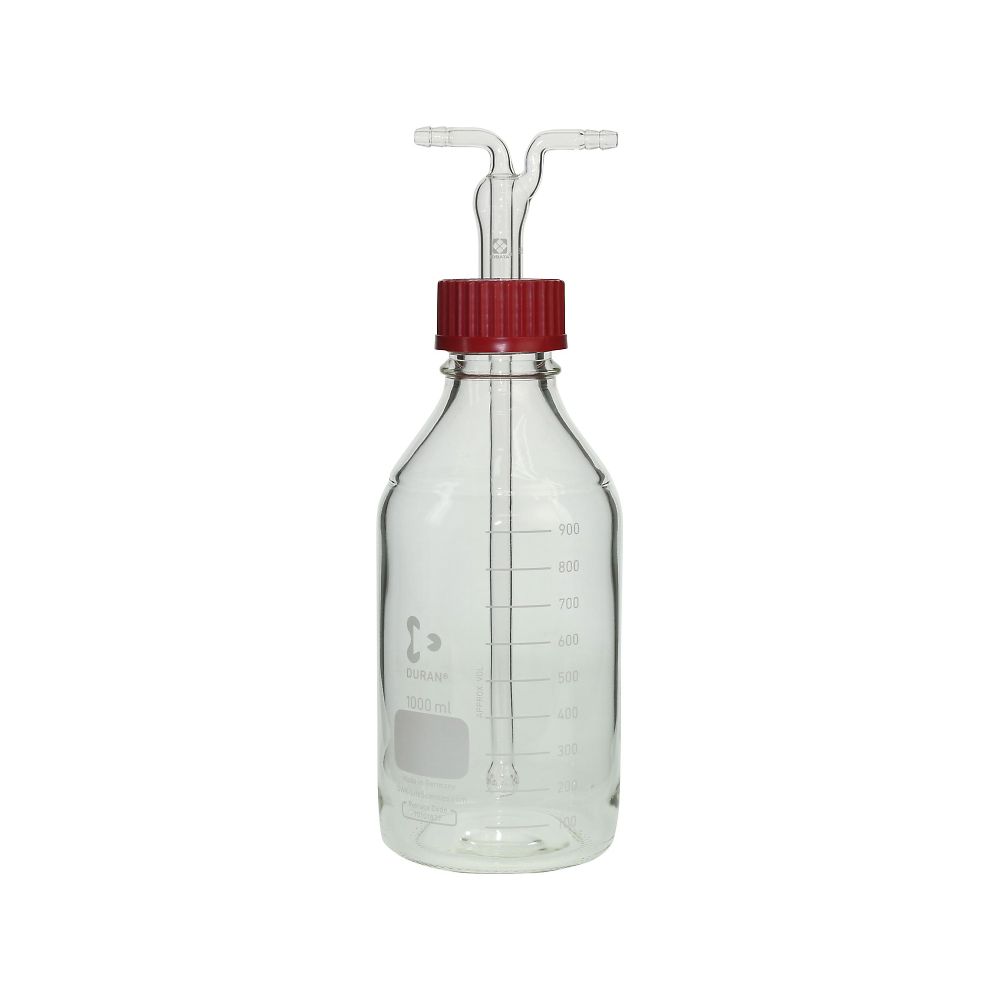 クライミング ガス洗浄瓶(板フィルター付き) 1000mL 1-4374-04 通販