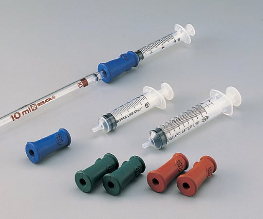 6-764-01ピペット用アダプターゴムアダプター+注射器セット【1セット】(as1-6-764-01)