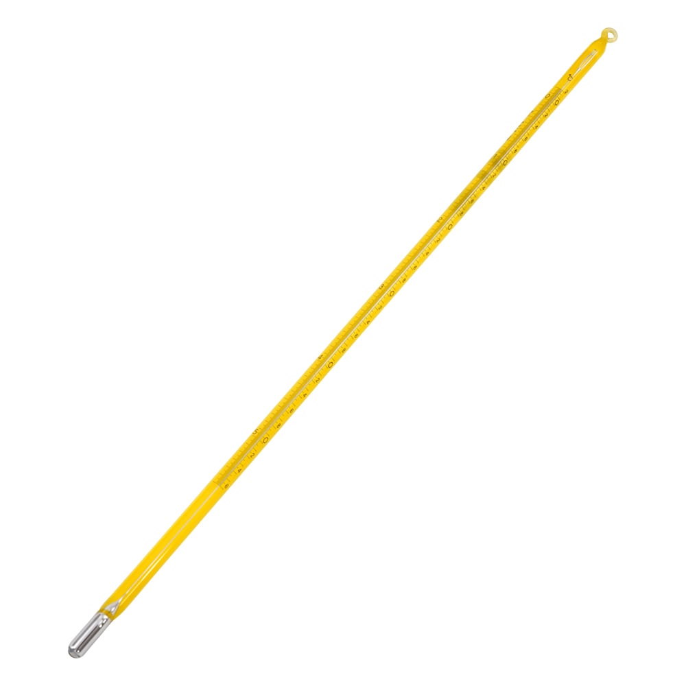 標準温度計（棒状） No.0 -50～0℃ 校正証明書付